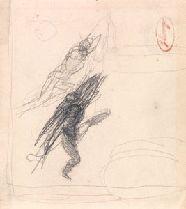 Possibly One Reclining Figure and One Dancing Figure by George Romney